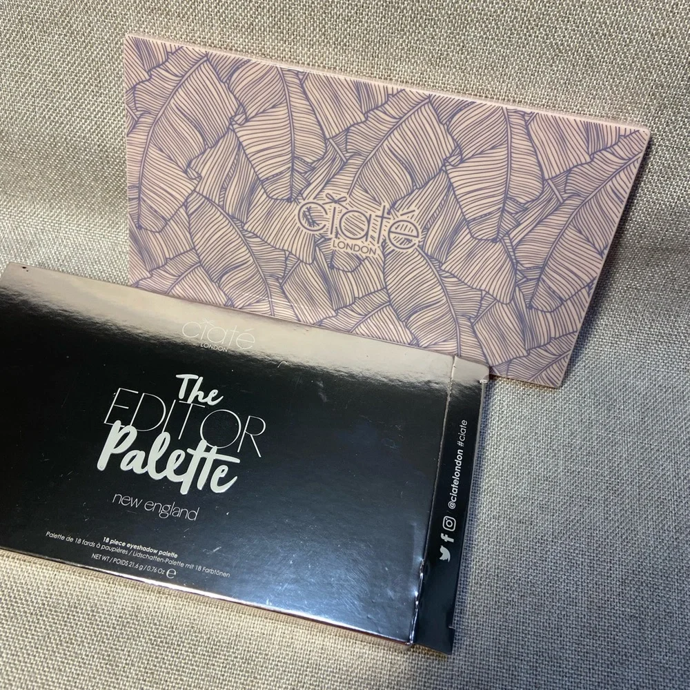 Coates London The Editor Palette -new england. Brand new. 18 pieces.